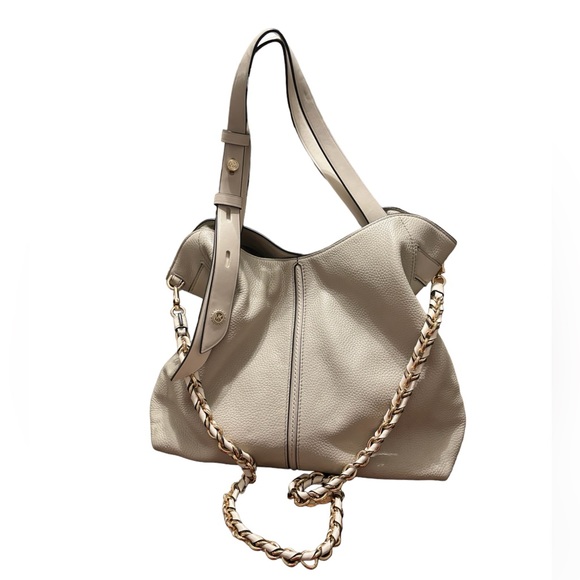 Michael Kors Bags Downtown Astor Large Pebbled Leather Shoulder Bag